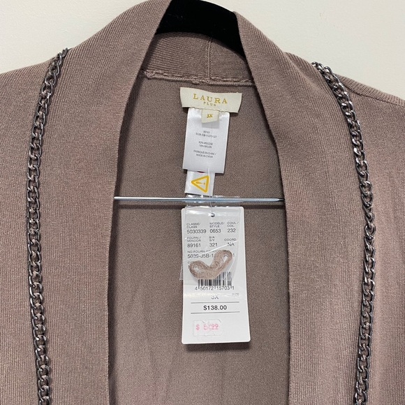 Chain Detail Cardigan - Picture 6 of 6